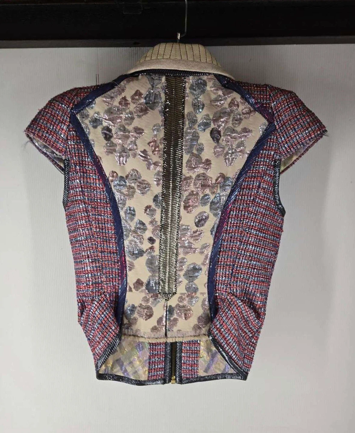 Marc Jacobs Tweed Zip-Up Vest Size 4 - photo 3
