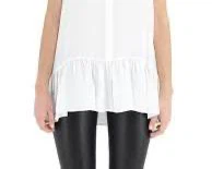 Diane Von Furstenberg Sleeveless Ruffle Blouse - photo 2