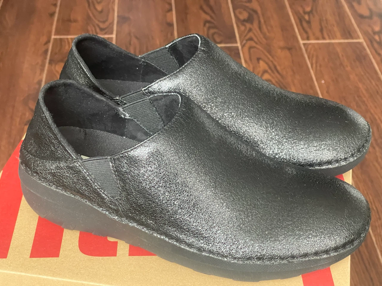 New-FitFlop Superloafer Glitzy Shoes - Black Size 7 - photo 5