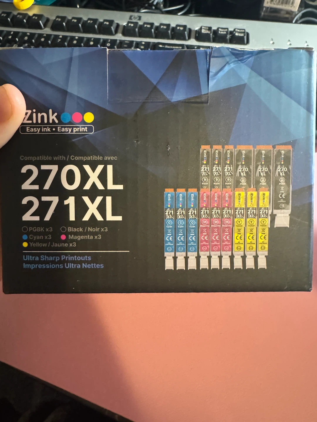 Zink 270XL 271XL Compatible Ink Cartridges