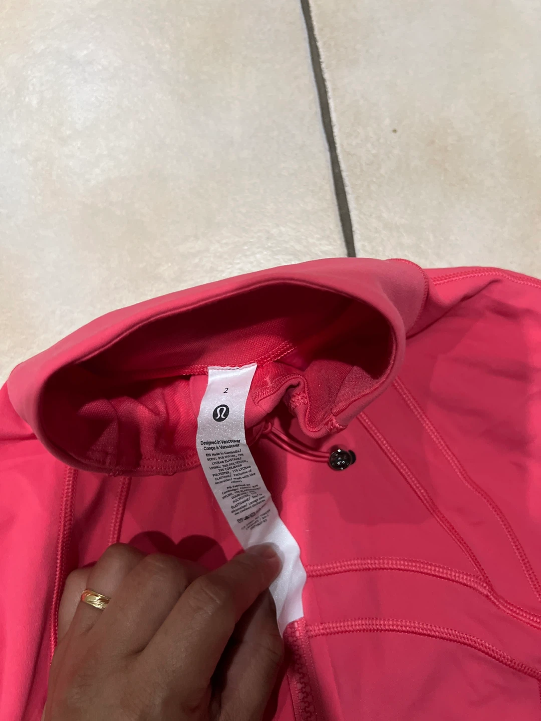 Lululemon Define Jacket Pink Size 2 - photo 2