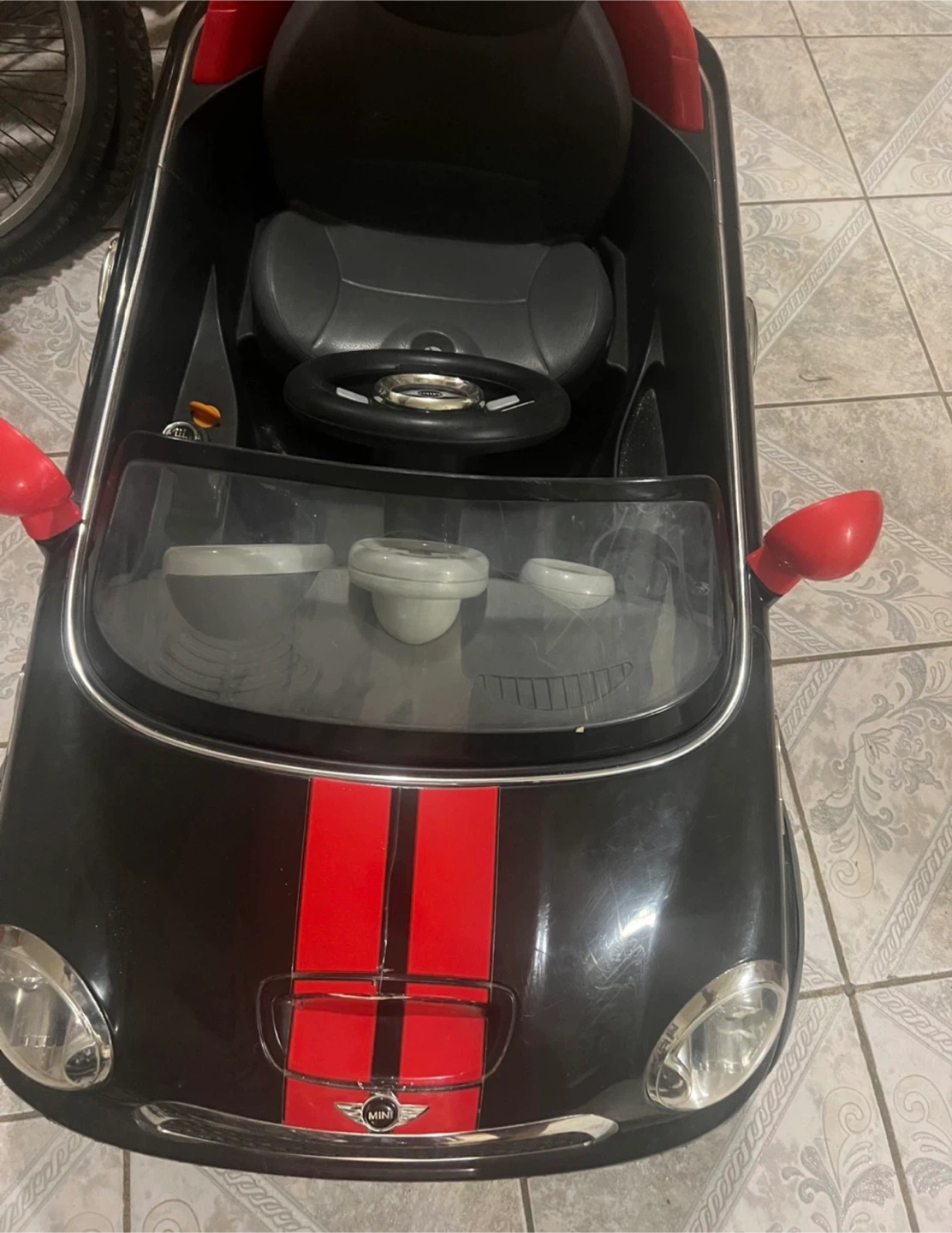 6-Volt Mini Cooper Battery Ride-On Vehicle in