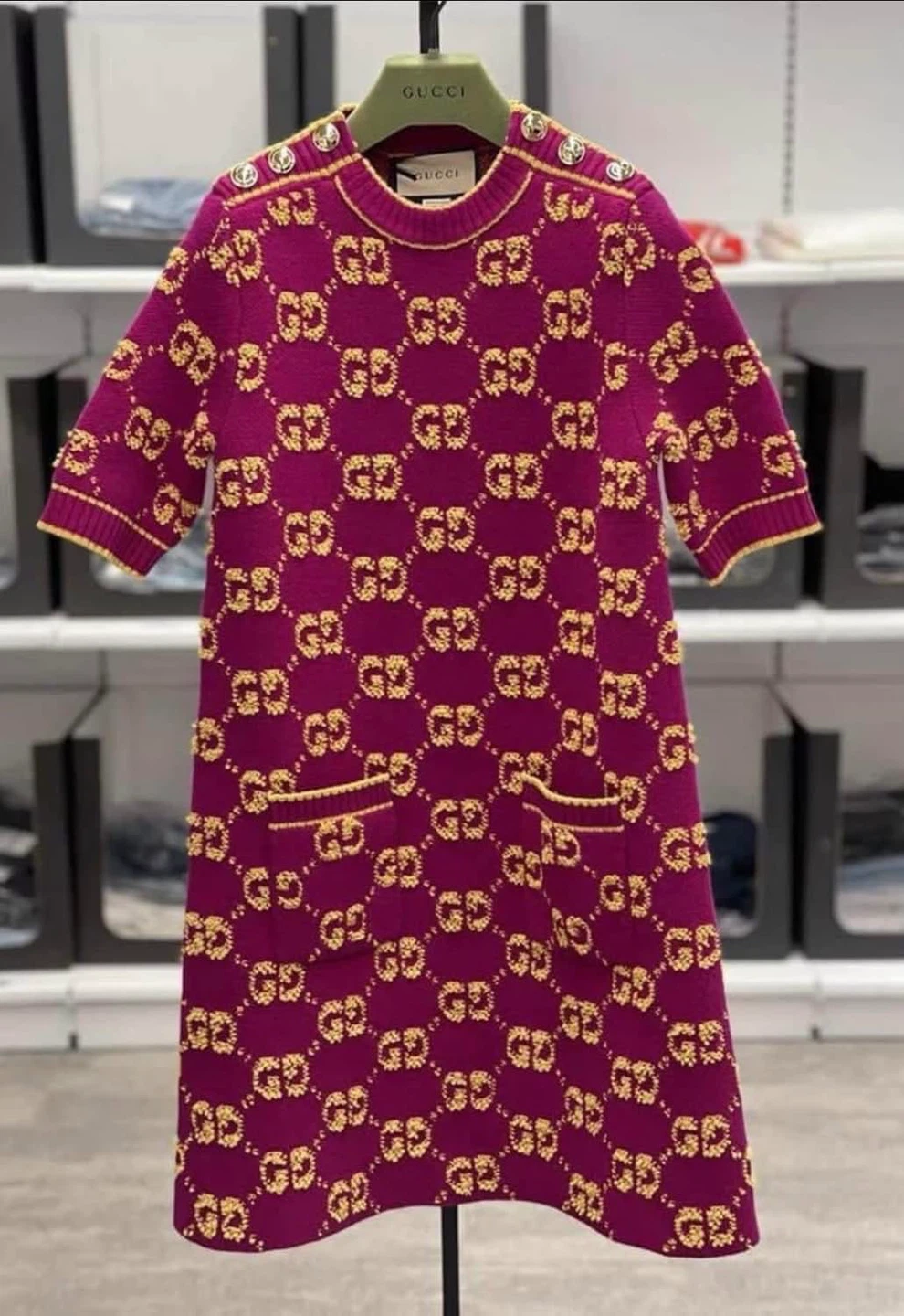 Gucci GG Logo Knit Dress - photo 2