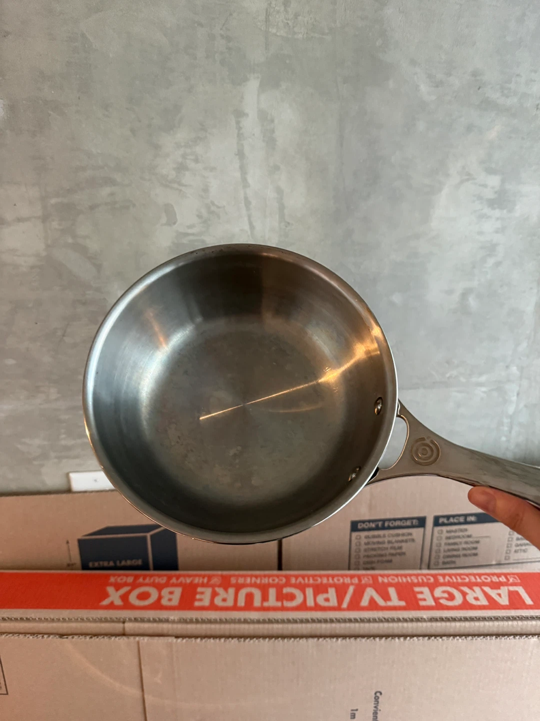 Last day Le Creuset Stainless Steel chefs pan - photo 2