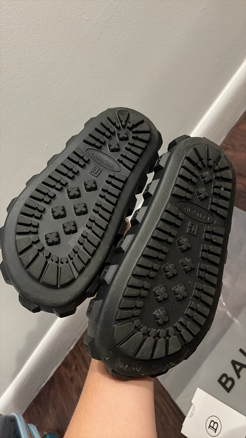 Balmain Black Slides - photo 2