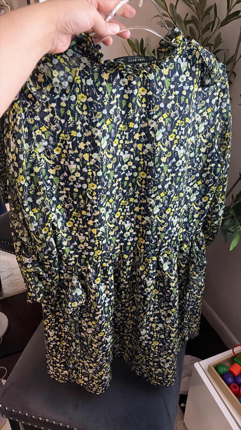 Zara Basic Collection Floral Dress - photo 4