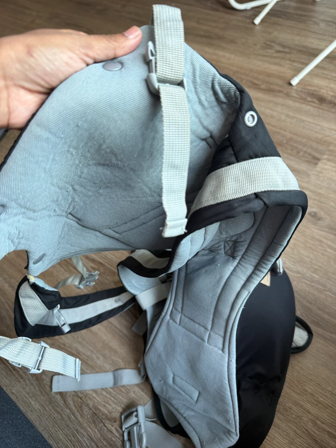 AINOMI Baby Carrier - Black and Grey