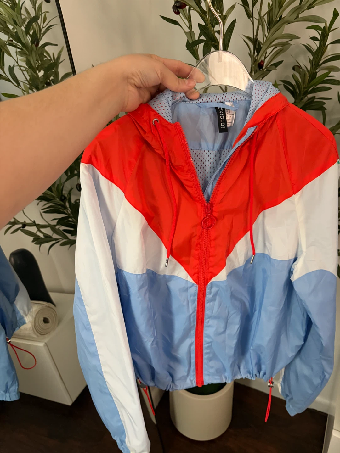 H&M Divided Windbreaker Jacket - Size S