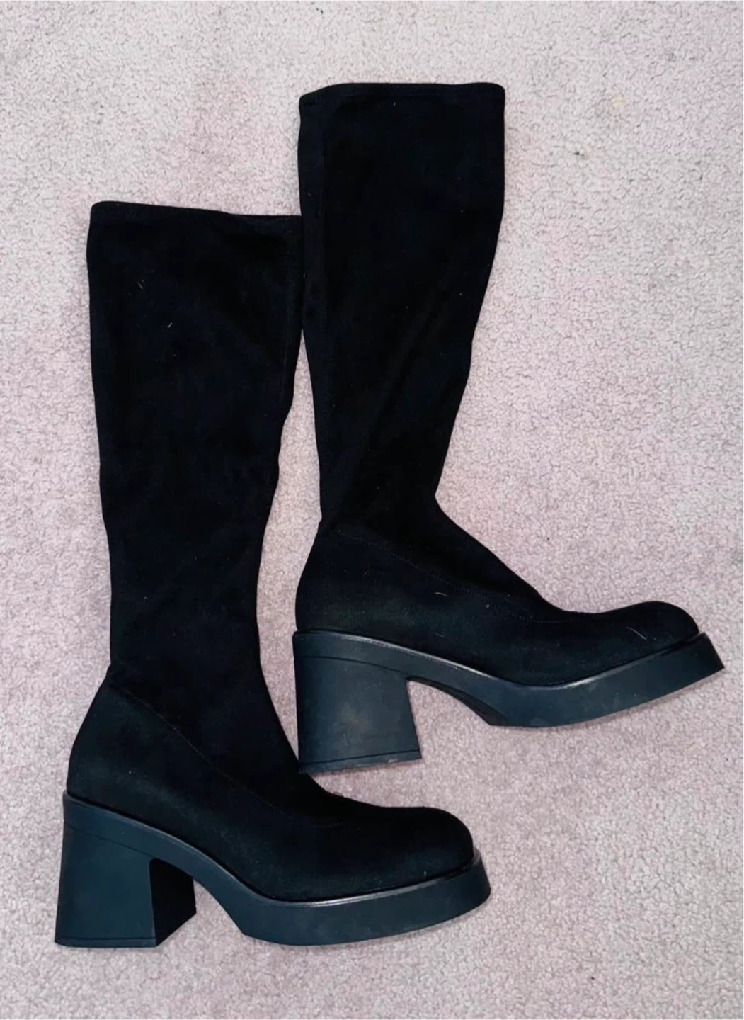 Call It Spring Black Knee High Boots