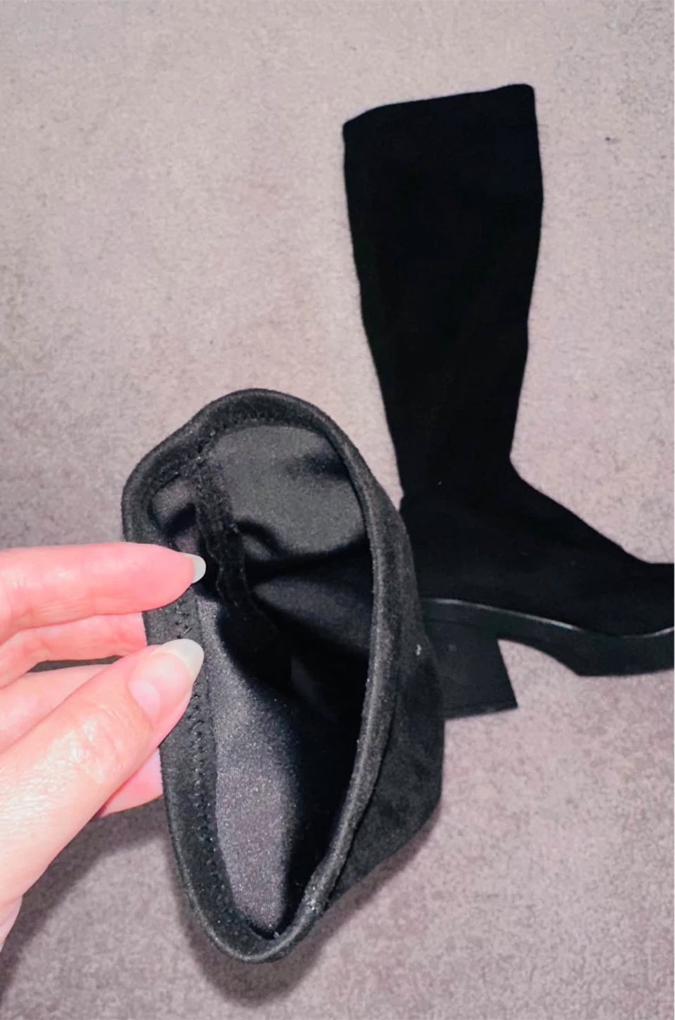 Call It Spring Black Knee High Boots - photo 2