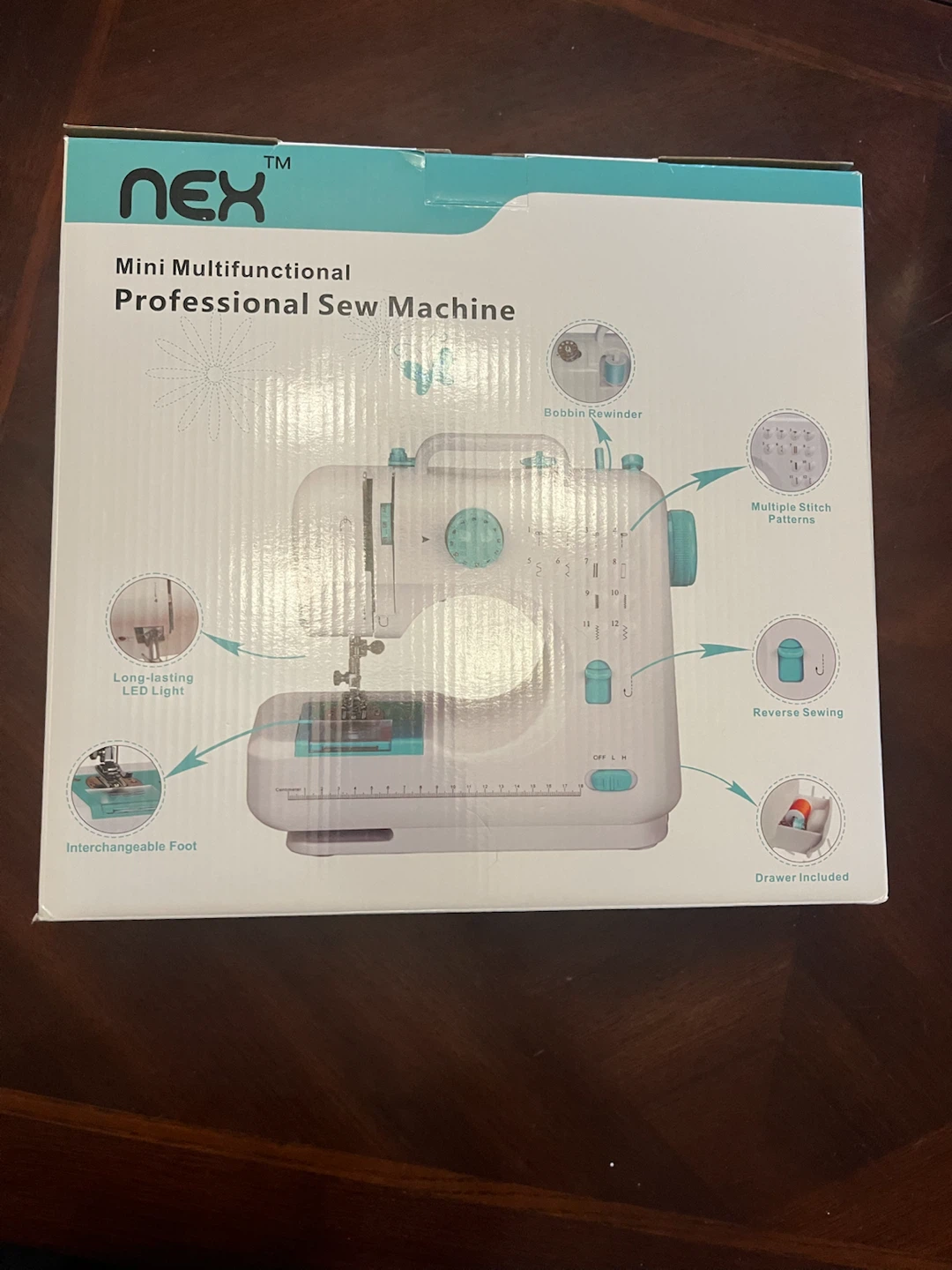 NEX Mini Multifunctional Sewing Machine - photo 3