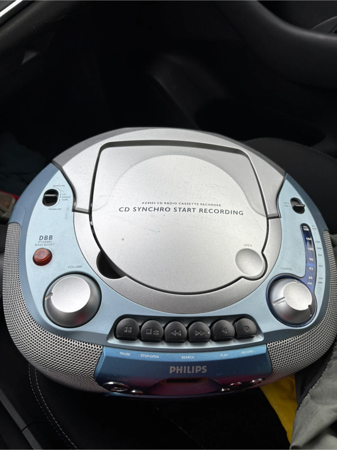 Philips AZ8084 CD Radio Cassette Recorder - photo 3