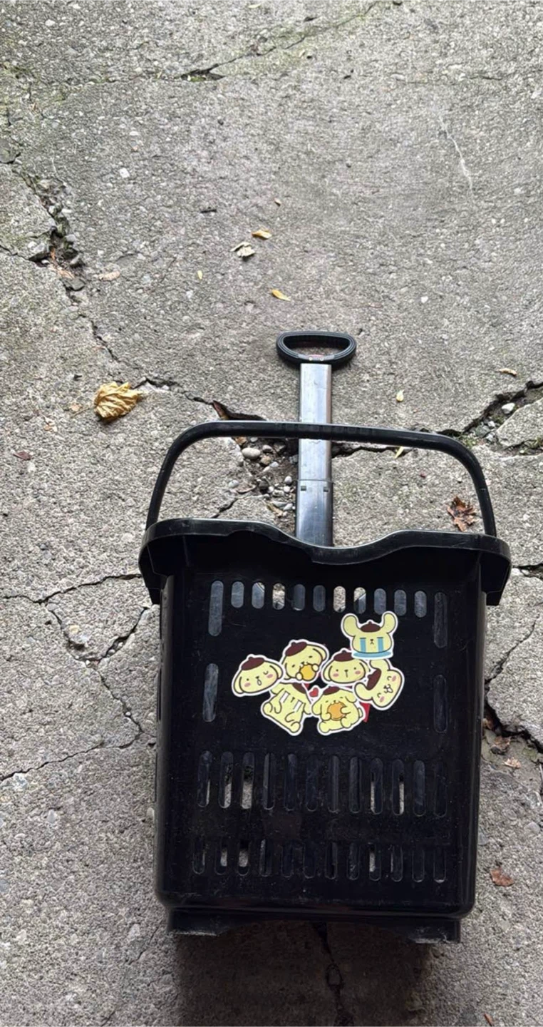 Rolling plastic shopping cart - photo 5