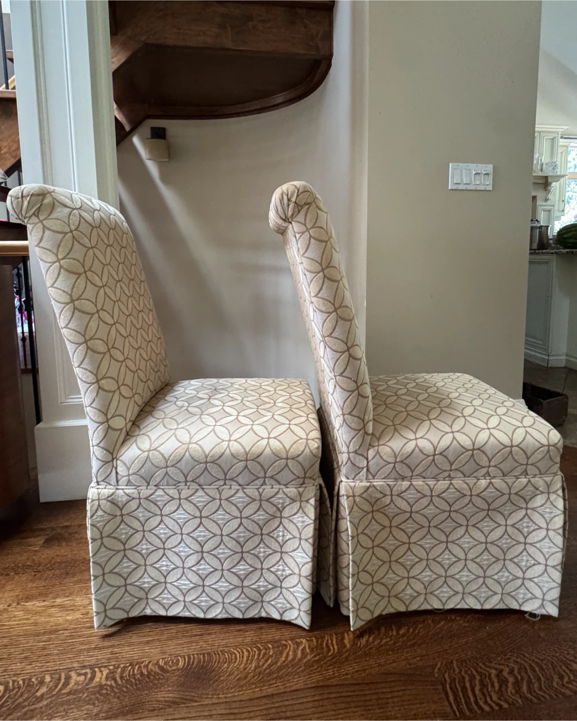 Set of 2 Upholstered Dining Chairs - photo 3