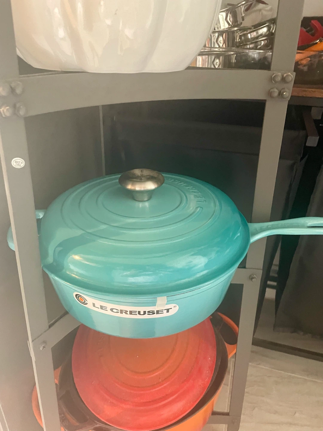 Le Creuset Signature Round Cassadou Caribbean color