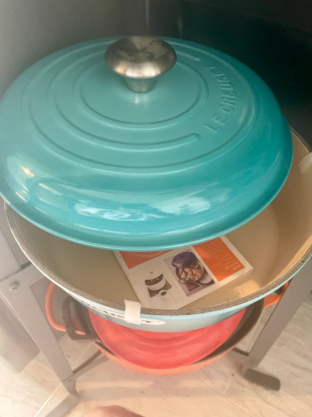 Le Creuset Signature Round Cassadou Caribbean color - photo 2