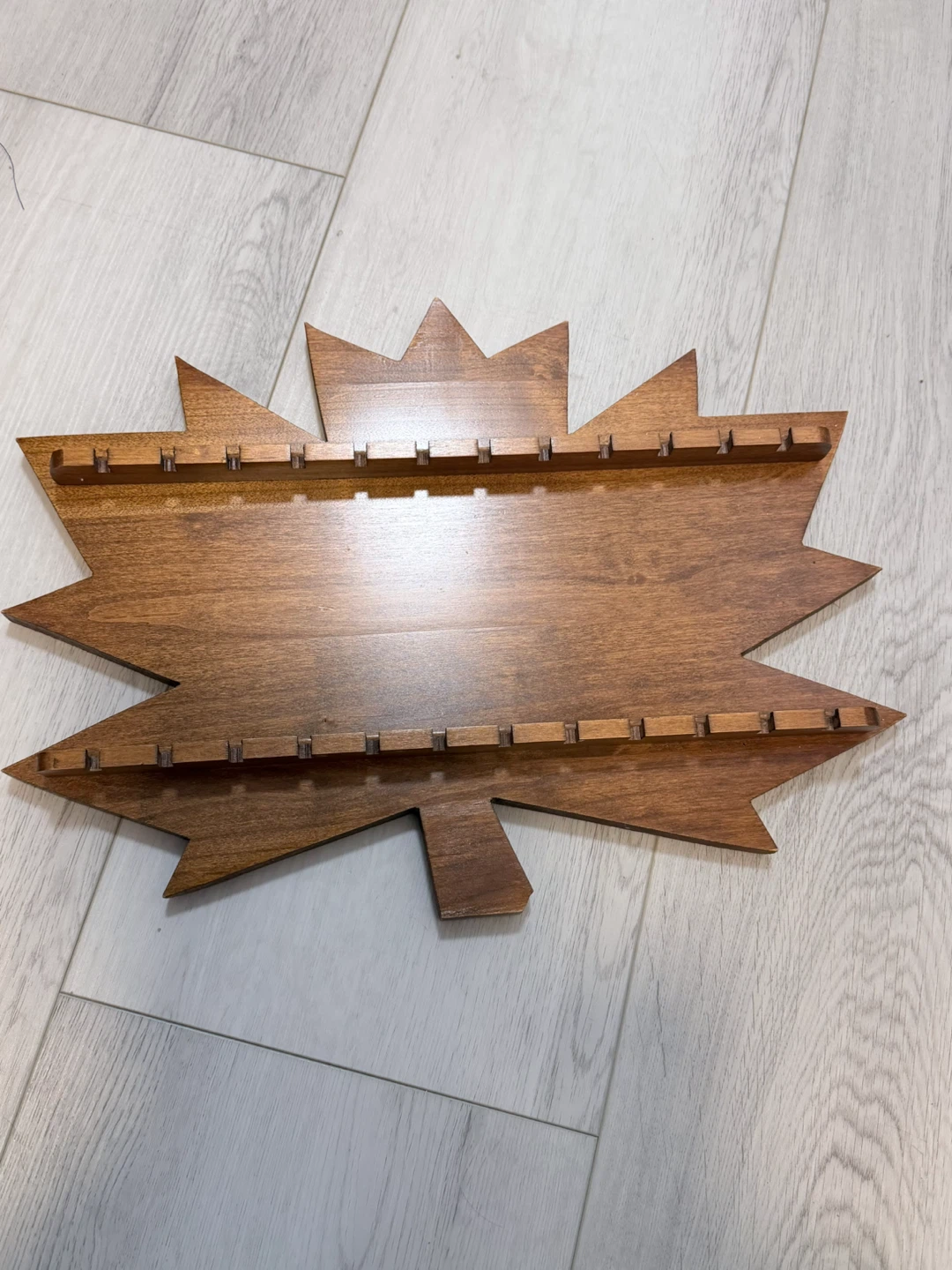 Wooden Maple Leaf Display Rack - photo 3
