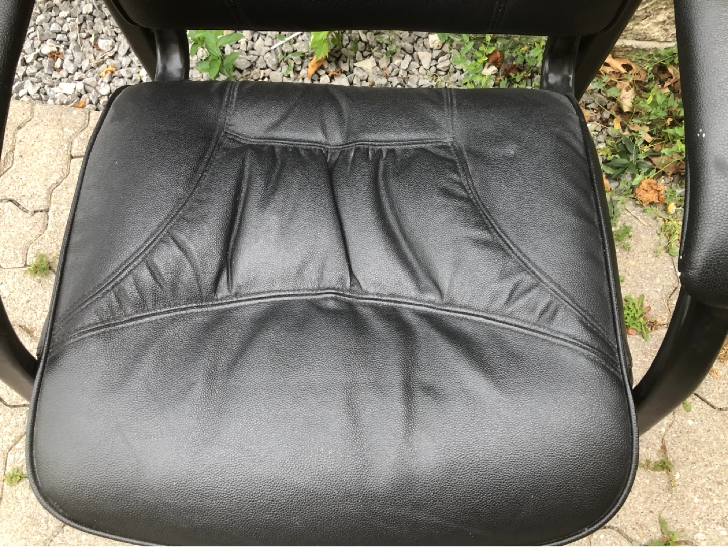 Black Office Guest Chair (32 inch tall) - photo 4