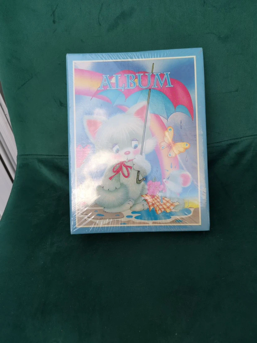 Vintage Kitten and Mouse Photo Album