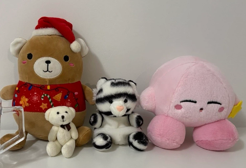 Sanrio and Kirby Character Plush Toys