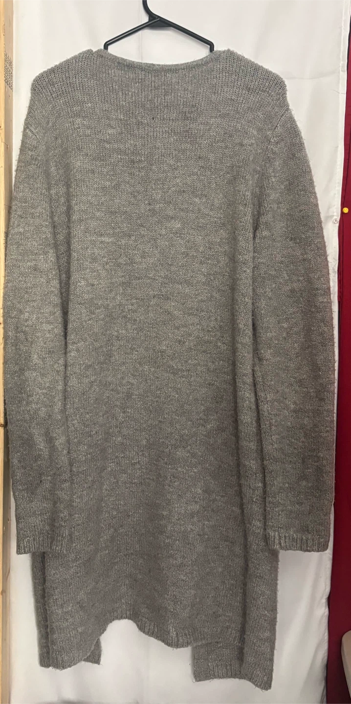 Forever 21+ Grey Knit Cardigan 0X - photo 3