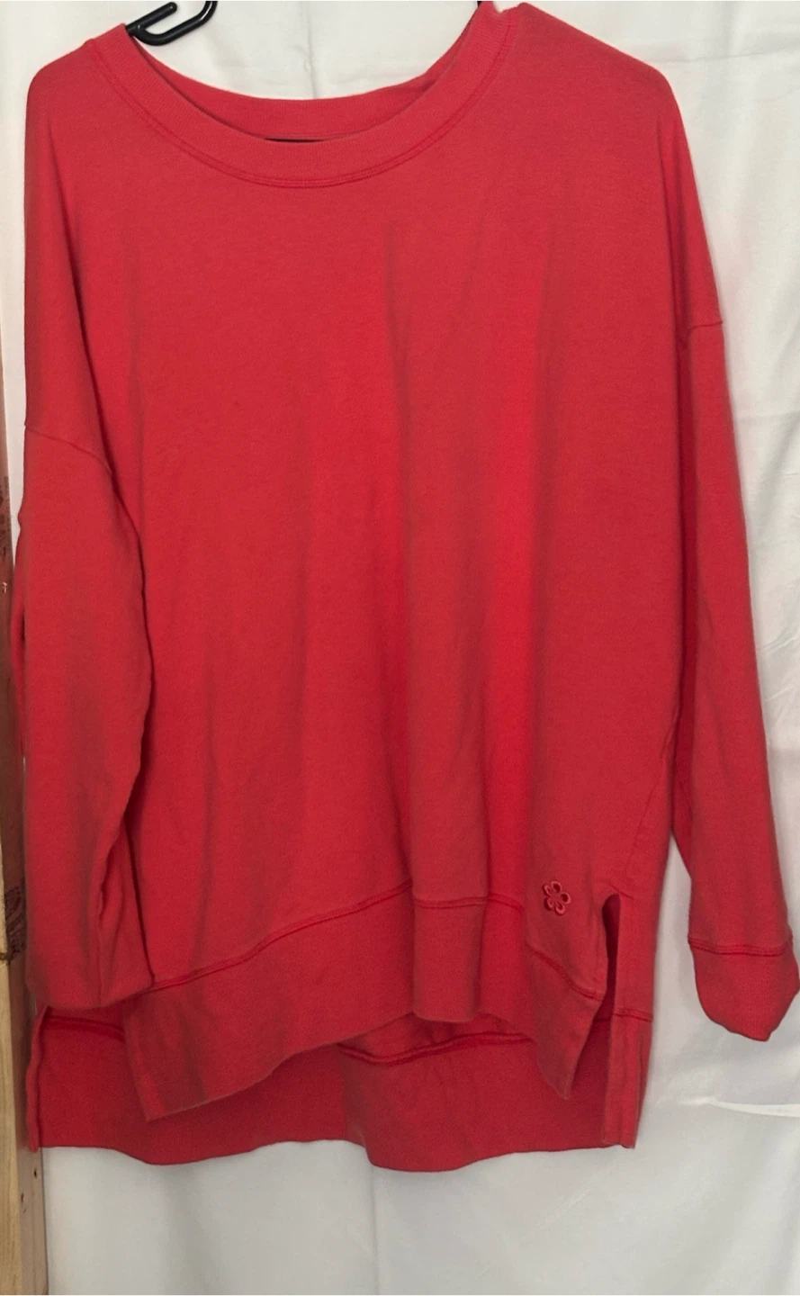 Athletics Red Crewneck Sweater