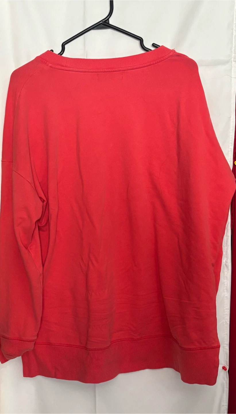 Athletics Red Crewneck Sweater - photo 5
