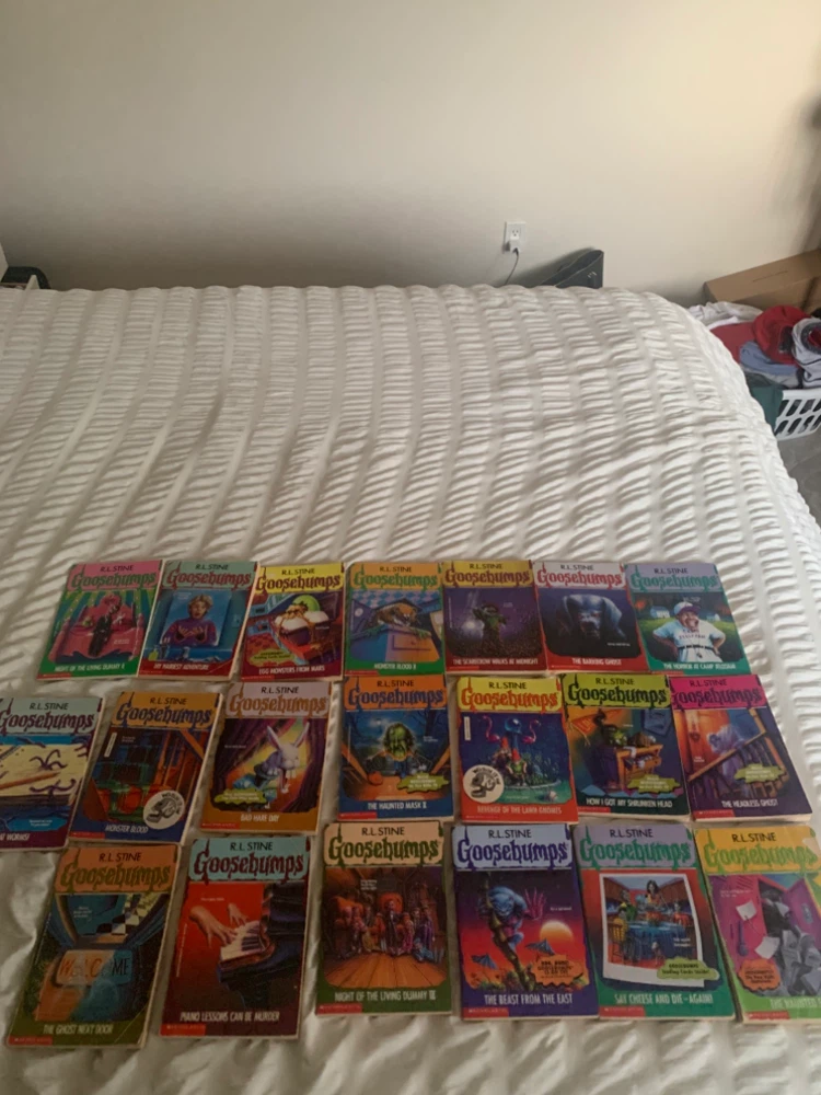 Set of 20 Vintage Goosebumps Books by R.L. Stine