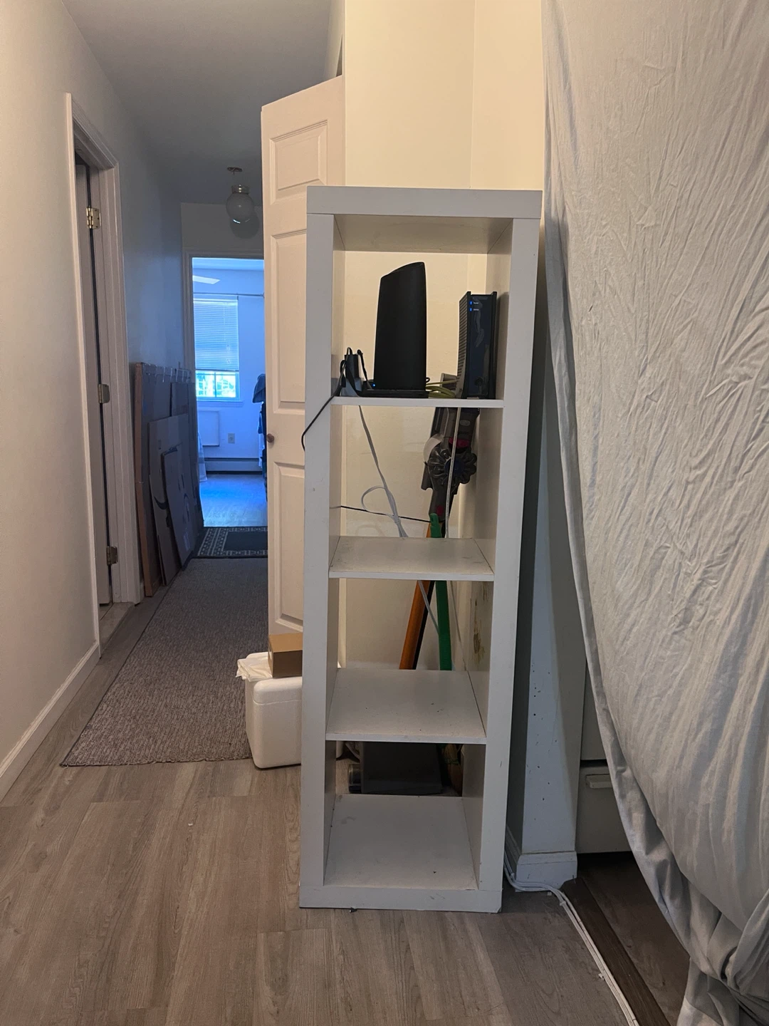 IKEA Kallax White Shelving Unit
