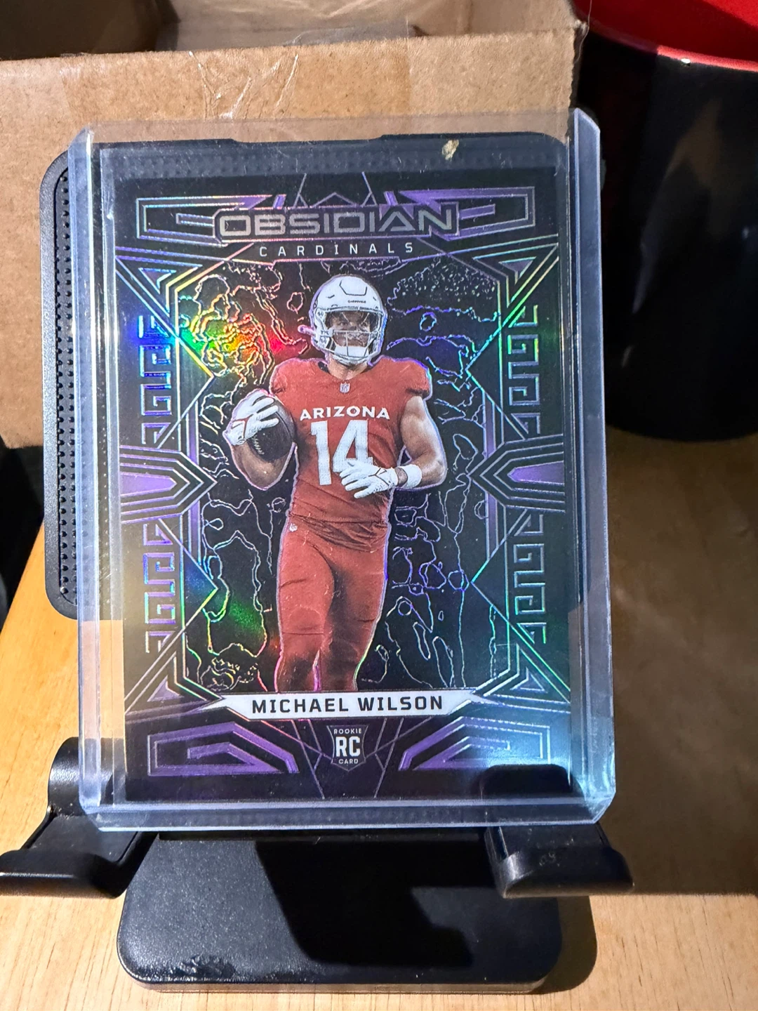 2023 Panini Obsidian Michael Wilson Rookie Card 12/75