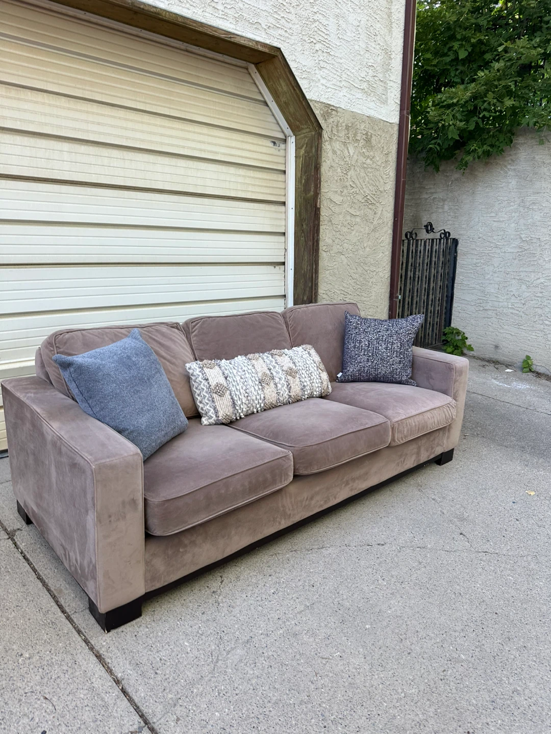 Made in Canada 3-Seat Sofa – Soft Taupe Fabric - photo 3