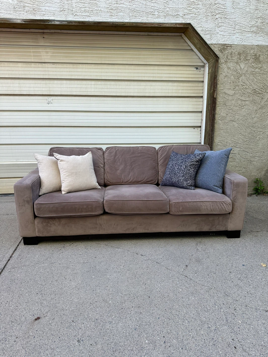 Made in Canada 3-Seat Sofa – Soft Taupe Fabric - photo 5