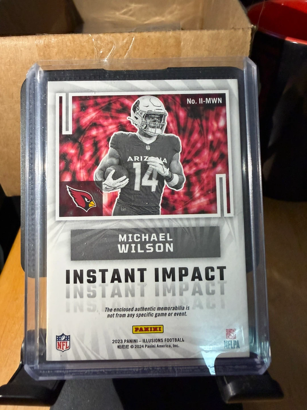 Michael Wilson 2023 Panini Illusions Instant Impact Card - photo 2