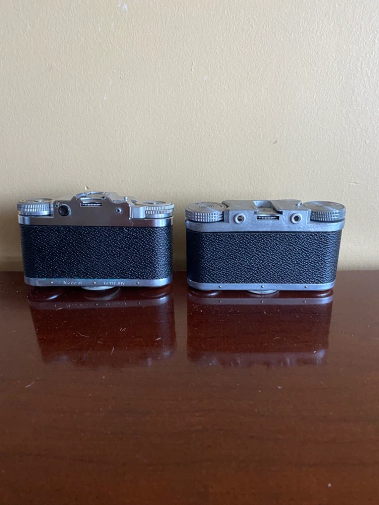 Two Vintage Braun Paxette 35 mm Film Cameras - photo 2