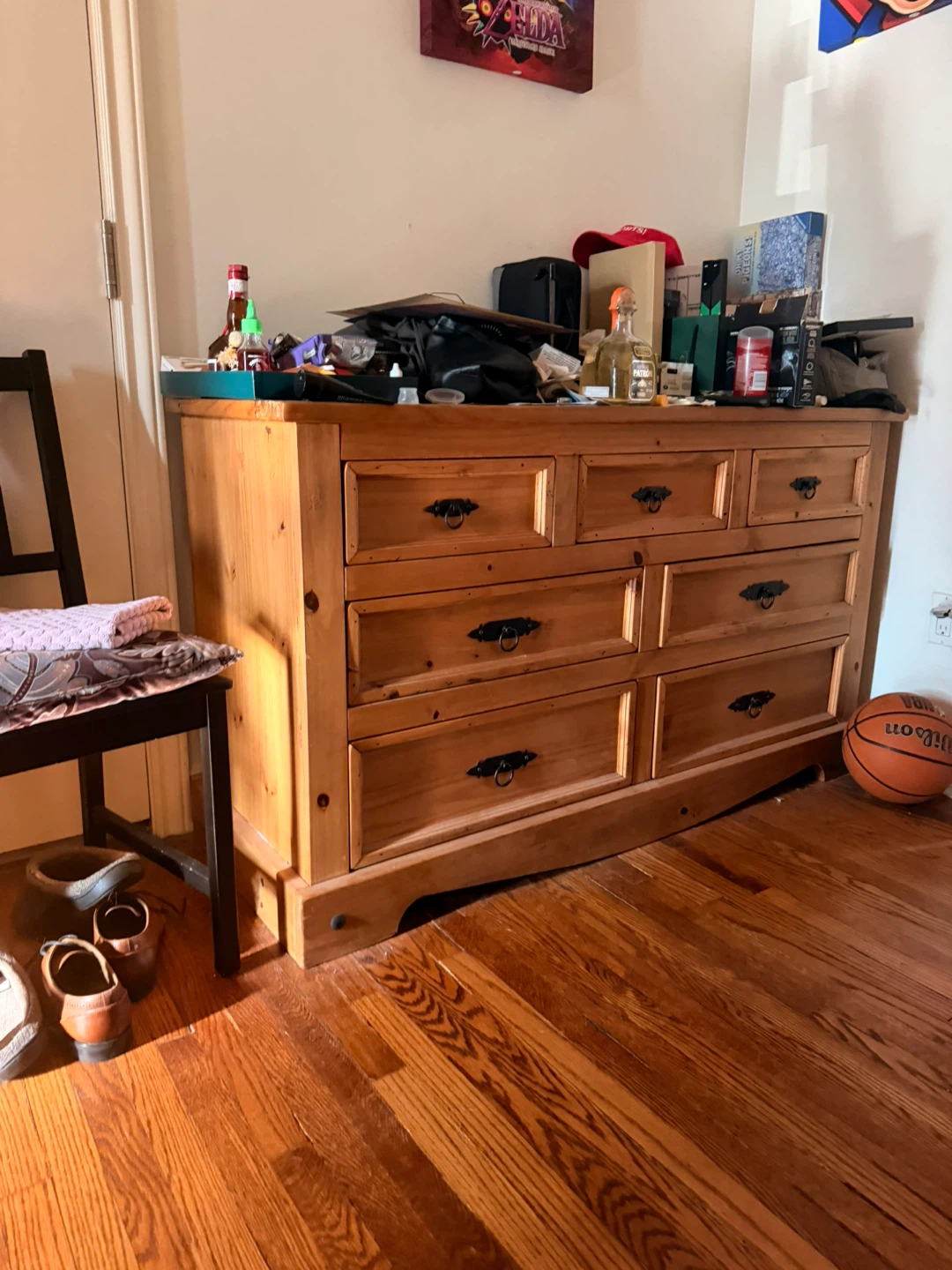 Solid Wood Bedroom Furniture Set - photo 2
