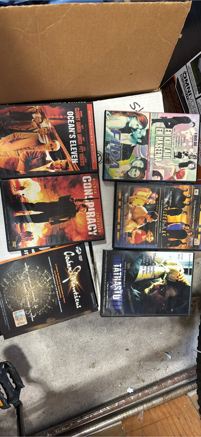 FREE 12 Assorted DVD Movies