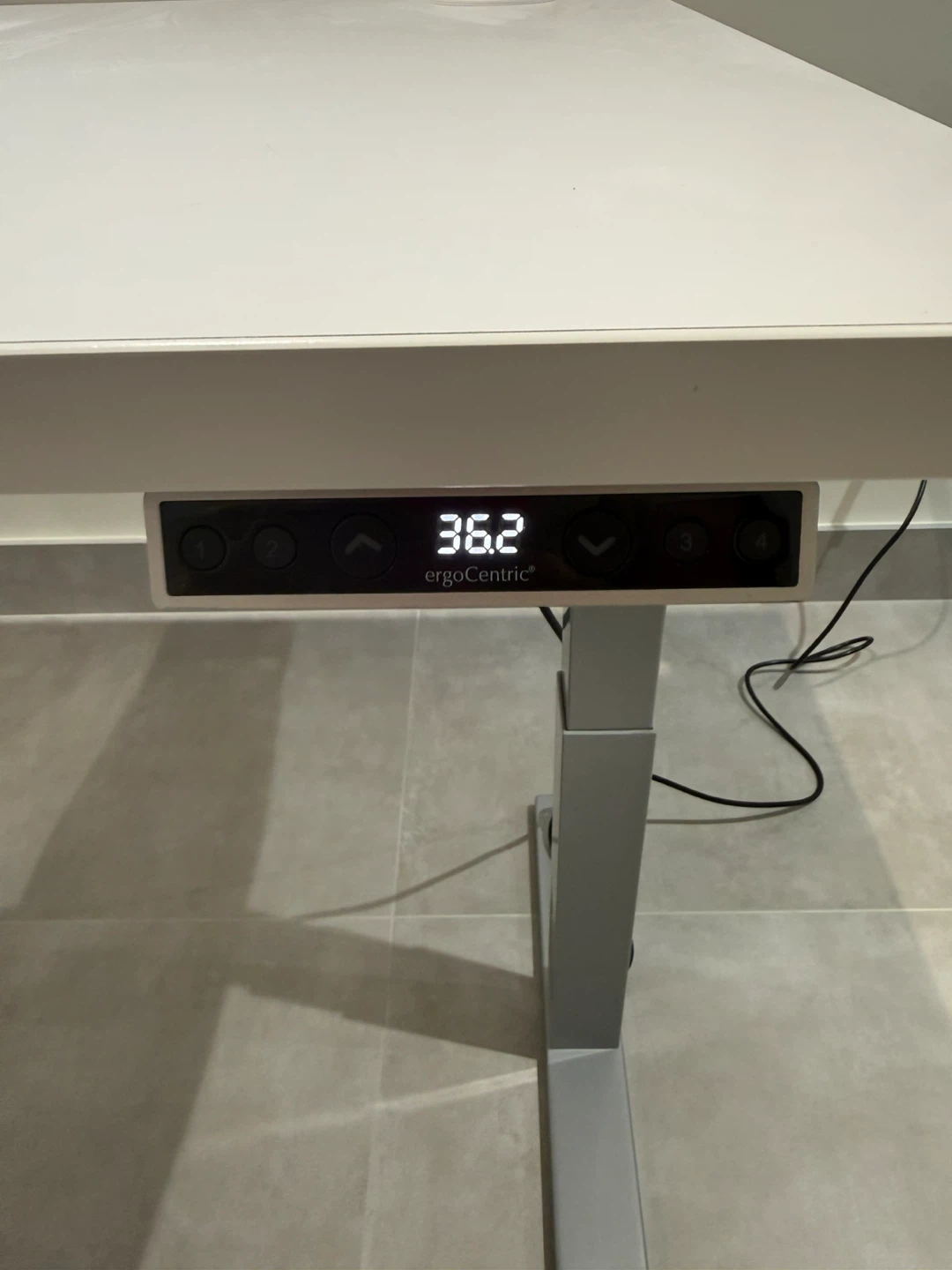 ergoCentric sit/stand desk white - photo 3