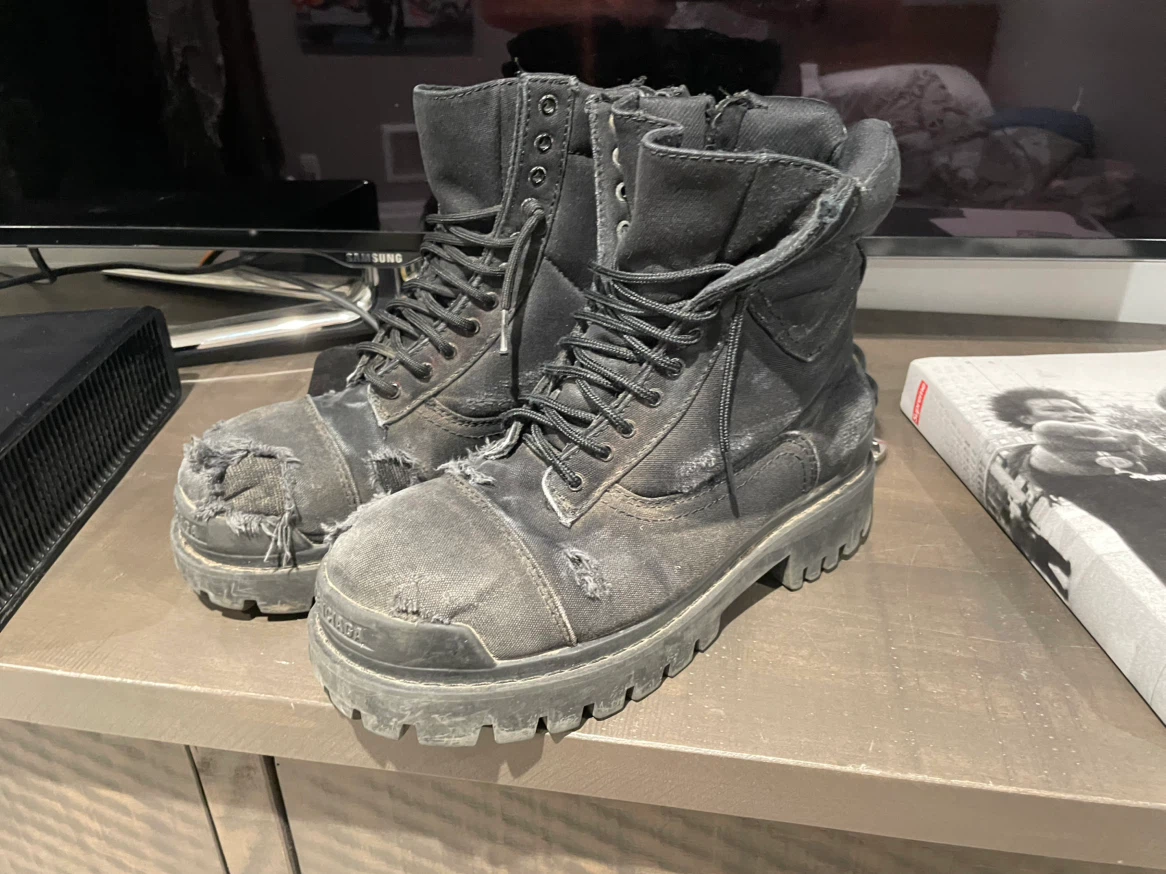 Balenciaga Strike Boots - photo 3