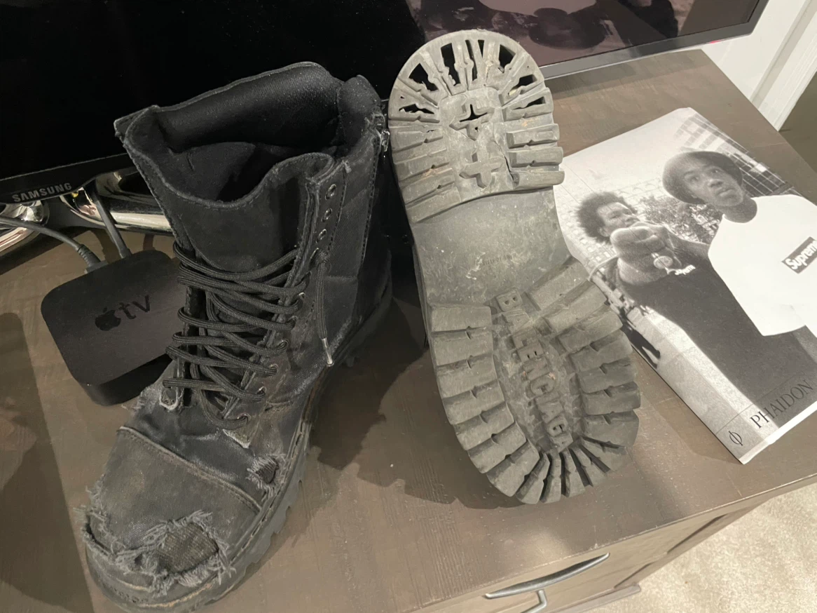Balenciaga Strike Boots - photo 4