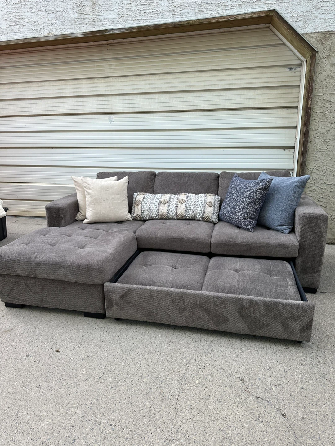 The Brick Legend Sleeper Sectional w/ Storage Chaise - photo 3