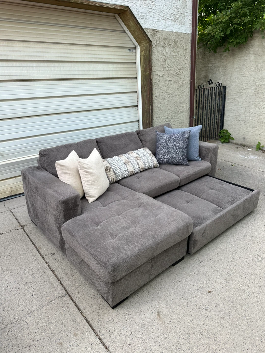 The Brick Legend Sleeper Sectional w/ Storage Chaise - photo 4