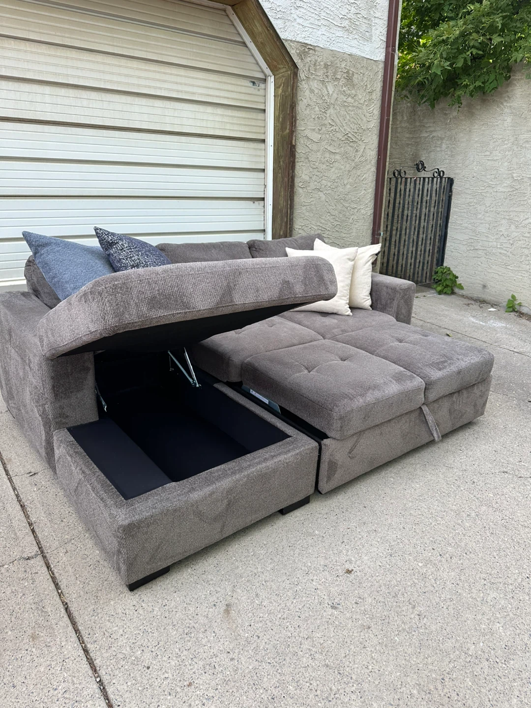 The Brick Legend Sleeper Sectional w/ Storage Chaise - photo 5