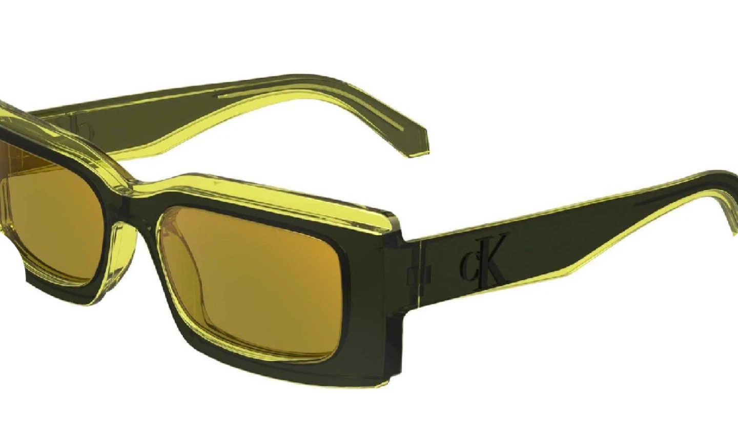 Calvin Klein translucent green sunglasses - photo 2