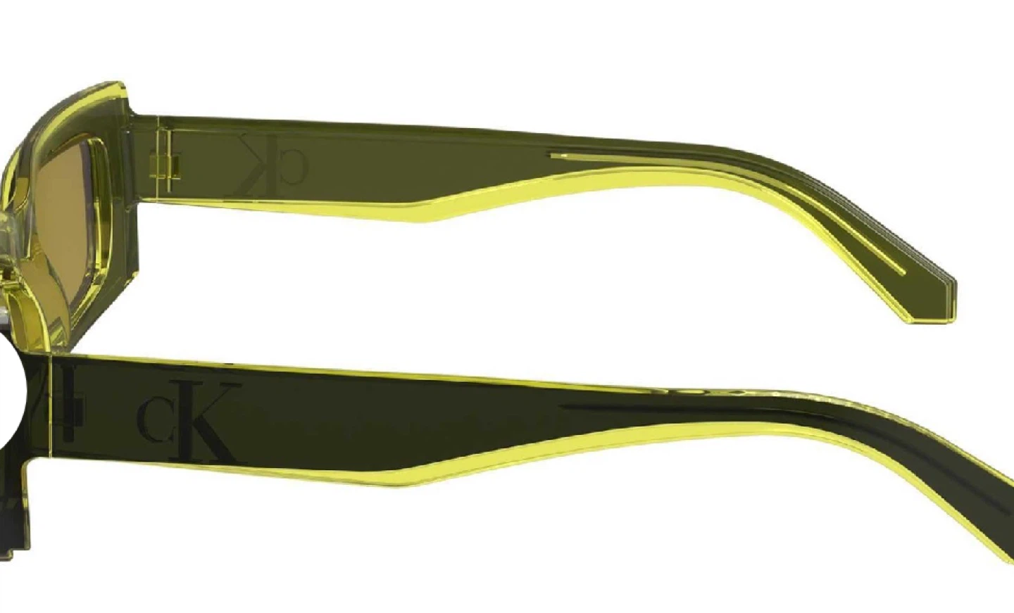 Calvin Klein translucent green sunglasses - photo 3