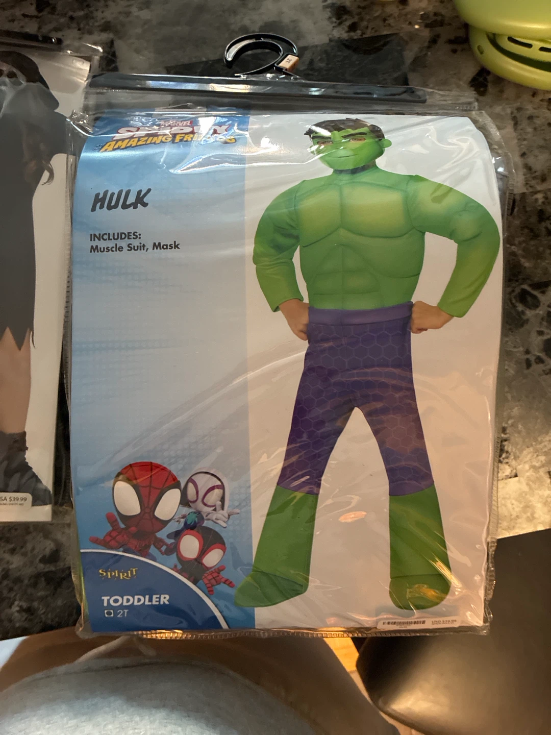 Marvel Hulk Toddler Costume 2T
