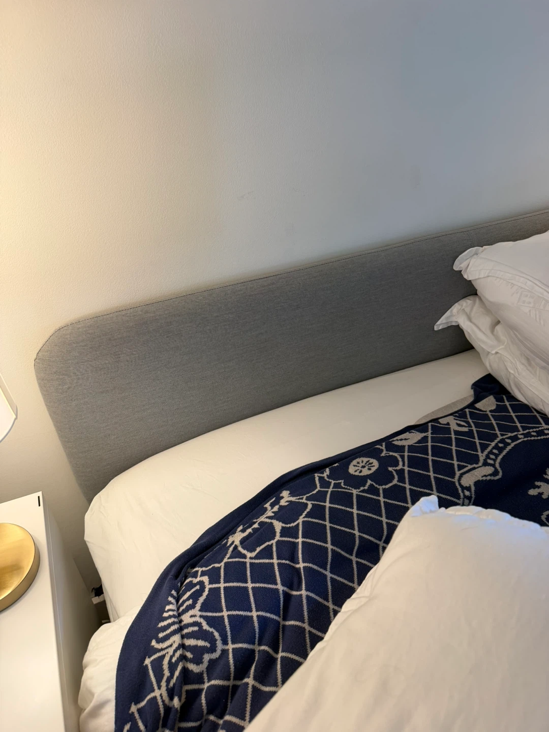 (Moving Sale) - IKEA SLATTUM Upholstered Bed Frame & Mattress - photo 3