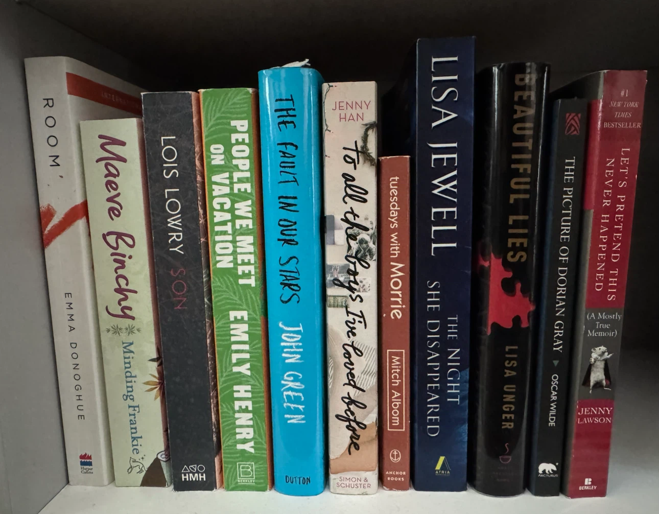 Selection of 11 Popular Fiction and Memoir Books