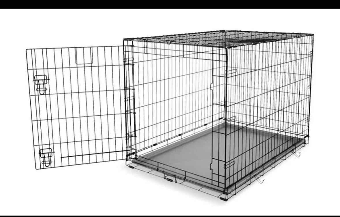 Large Wire Dog Crate
