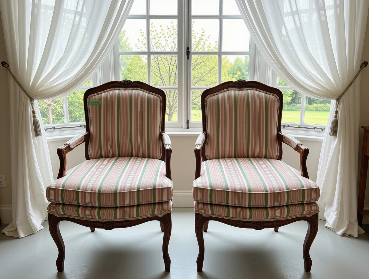 Set of French Provincial Style Chairs