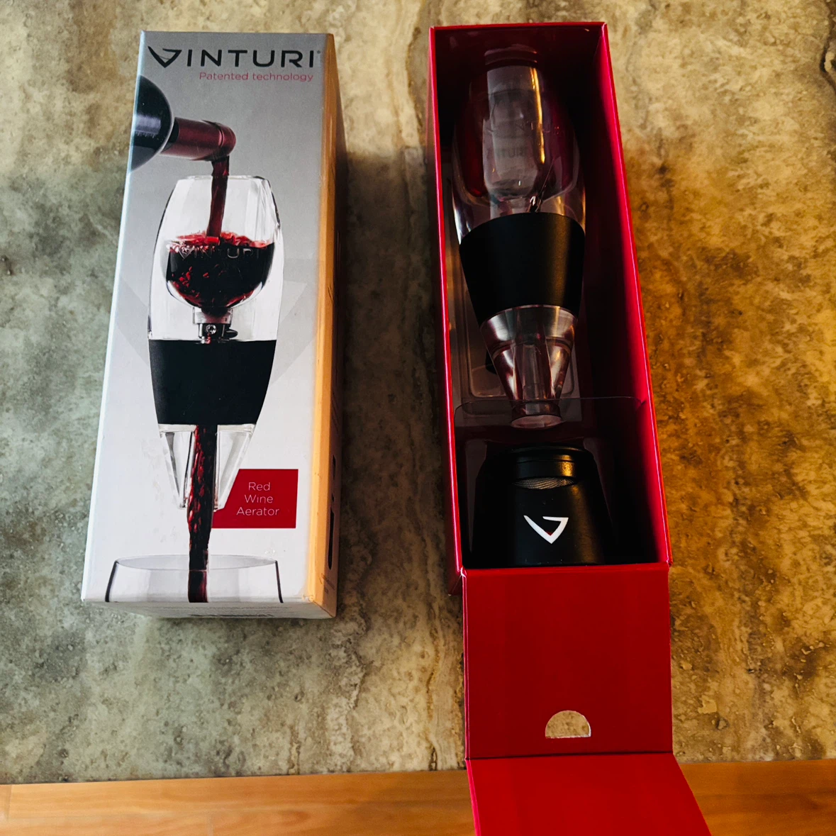 *New* $120 Vinturi Red Wine Aerator - photo 2